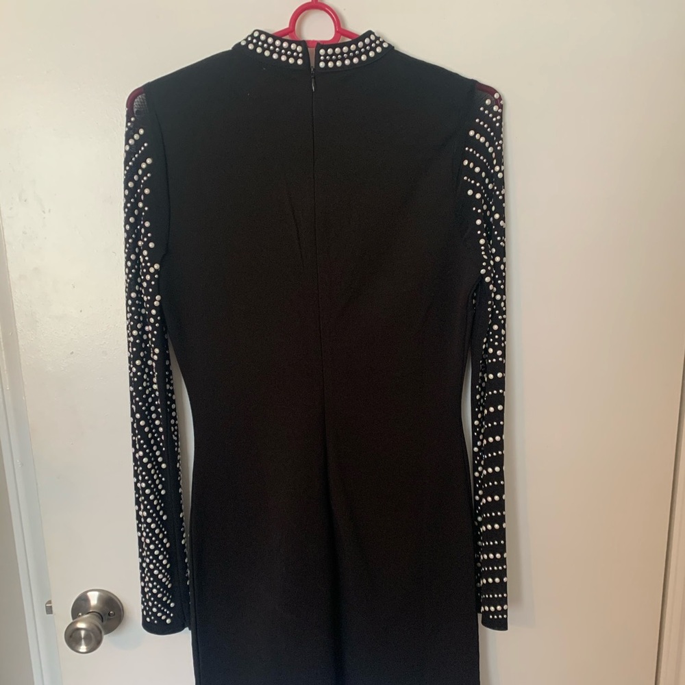 Windsor Black Beaded Dress - Picture 2 of 3